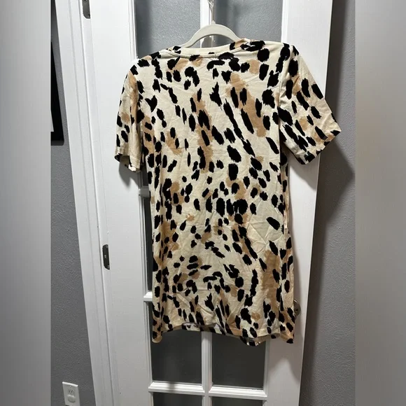 NWT Sanctuary Replay Cotton Printed T-Shirt Dress - Picture 4 of 9